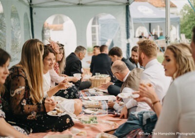 Apple Rooms at Houghton Lodge Wedding Rooms and Afternoon Picnics