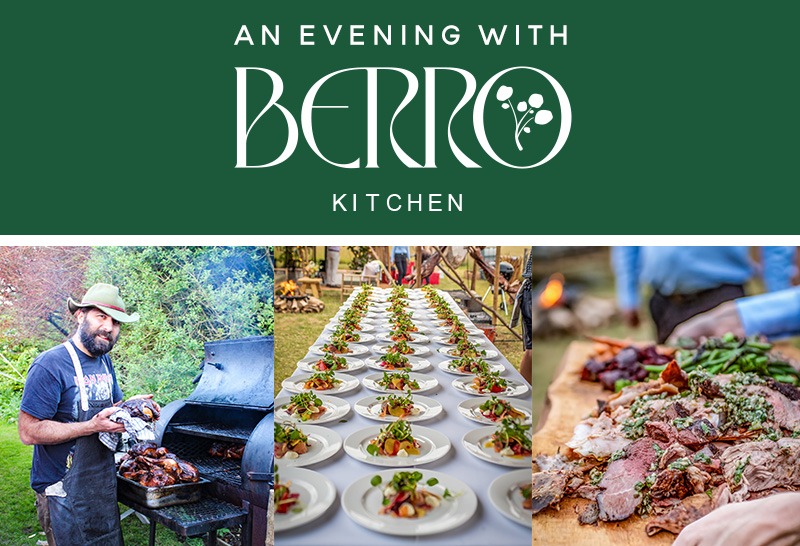 Berro Kitchen working with WILDS on riverside feast at The Greyhound
