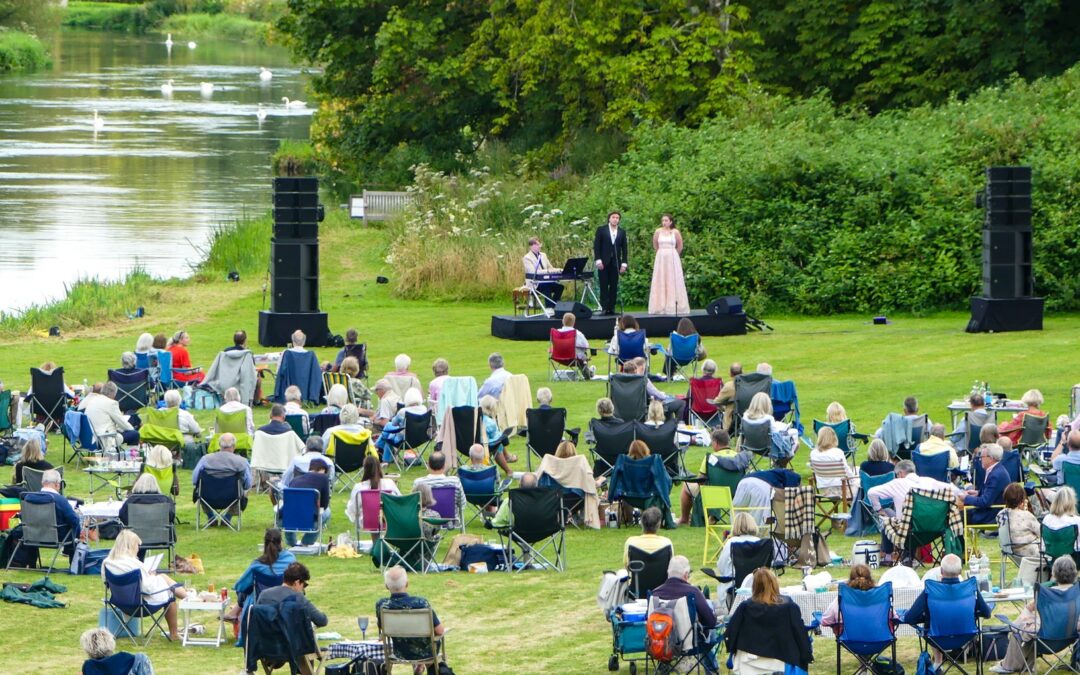An Enchanting Evening Awaits: Opera on the Test Returns to Houghton Lodge Gardens!